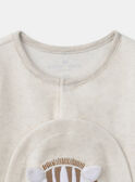 Babygrow zebra de veludo   MOSES / 25E0NG22GREA011