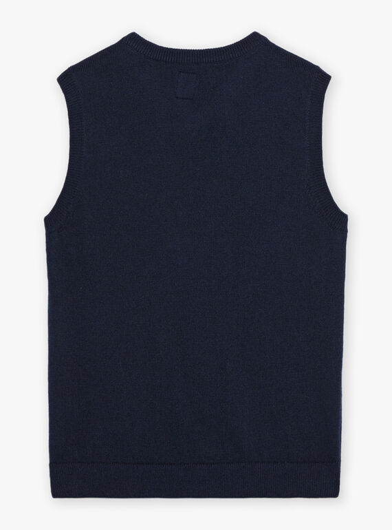 Camisola sem mangas em malha torcida DUPULAGE / 22H3PG61PSMC205