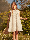 Vestido cru LAROBETTE / 24H2PFI2ROB001