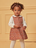 Vestido-jardineira às flores LAERICA / 24H1BFK1CHS809
