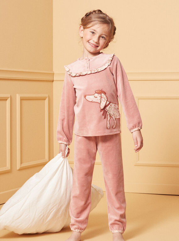 Pijama de veludo Cão LUIPETTE / 24H5PF32PYJI814
