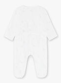 Babygro branco estampado ZOSACHA / 21E0NMG5GRE000