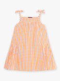 Vestido aos quadrados cru menina CHIVYETTE / 22E2PFM1RBS001