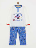 Pijama branco e azul REMARAGE / 19E5PG76PYJ001