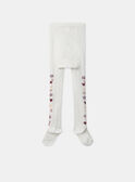 Collants em malha canelada cru MACOTLETTE / 25E4PF71COL001