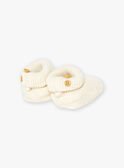 Pantufas de recém-nascido cru LORD / 24H0AM11CHP006
