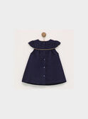 Navy Dress PAULIVIA / 18H1BFR1ROB070
