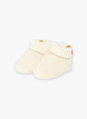 Pantufas de recém-nascido cru LORD / 24H0AM11CHP006