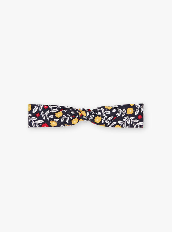 Fita azul-marinho com estampado florido bebé menina BAELSA / 21H4BF51BAN070