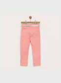 Calças rosa ROSIBAETTE / 19E2PFD1PAN404