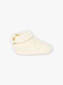 Pantufas de recém-nascido cru LORD / 24H0AM11CHP006