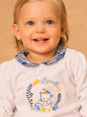 Babygrow de veludo devoré MECHARLOTTE / 25E5BFD2GRE001