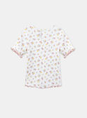 T-shirt cor crua florida com mangas em balão KRIBLETTE 2 / 24E2PFB1TMC001