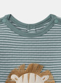 Babygrow de leão MEBAPTISTE / 25E5BGF2GRE202
