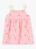 Vestido rosa com estampado florido ZOLUCIE / 21E1BFQ1ROB305