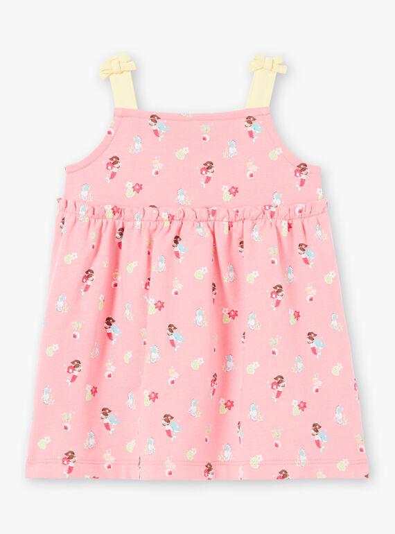 Vestido rosa com estampado florido ZOLUCIE / 21E1BFQ1ROB305