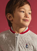 Grey KIDS CARDIGAN MOGILAGE / 25E3PGJ1GILJ920