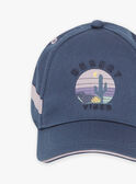 Boné azul e lilás com padrão de deserto FLACAPAGE / 23E4PGO1CHA714