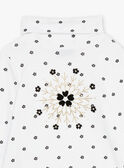 Camisola preto e branco com estampado florido GLITOPETTE / 23H2PFR1SPL001