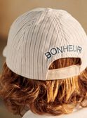 Boné com estampado às riscas FRECASAGE / 23E4PGI2CHA000