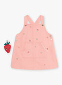 Casula rosa com estampado de frutas bebé menina CALAURIE / 22E1BFJ1CHS413
