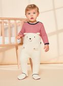 Babygrow às riscas e animação urso FEDOURSON / 23E5BG21GREA002