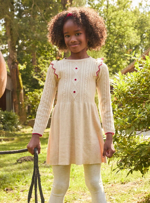 Vestido de malha bordado LALORETTE / 24H2PFR3ROB006