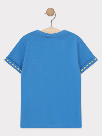 T-shirt de mangas curtas azul menino TUMAGE / 20E3PGX1TMCC232