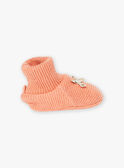 Pantufas de recém-nascido rosa-maquilhagem LOICA / 24H0AF11CHPD327