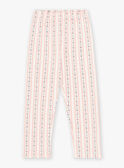 Conjunto pijama branco e estampado de morango KUIFETTE / 24E5PF52PYJA016