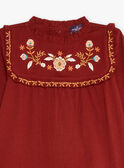 T-shirt vermelho de mangas compridas GLASSIETTE / 23H2PFI1TML506
