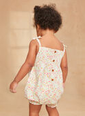 Babygrow bege às flores KASUZIE / 24E1BFO1BAR001