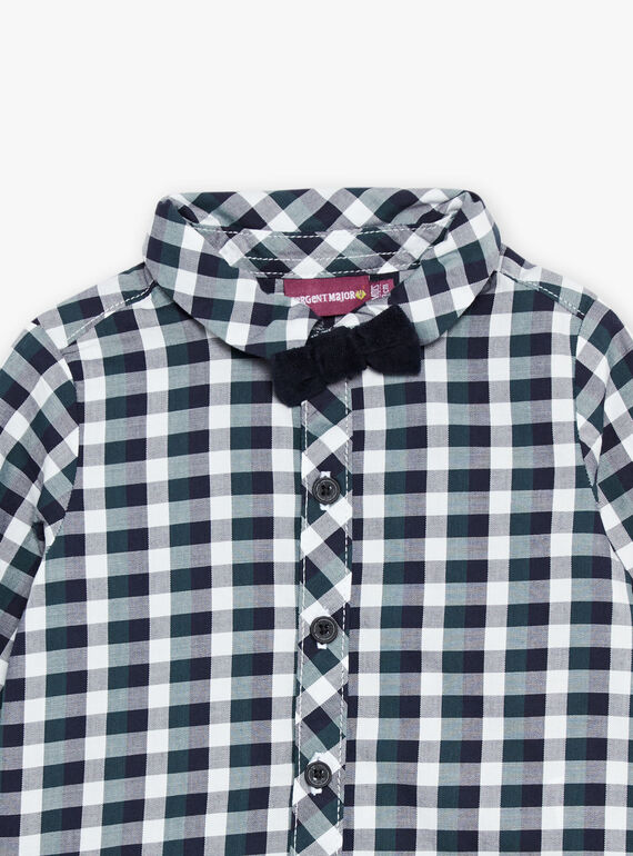 Camisa aos quadrados de mangas compridas DAWILL / 22H1BG61CHM060