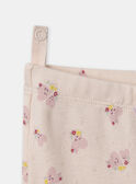 Pijama em malha ajurada e estampada MEANNA / 25E5BFF1PYJ413
