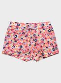 Calções rosa com padrões RUVASETTE / 19E4PFN1SDB001