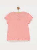 T-shirt mangas curtas rosa ROLALETTE / 19E2PFD2TMC404