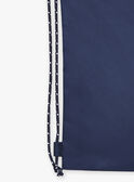 Mochila azul e branco às riscas FRYSACAGE / 23E4PGL1BES070
