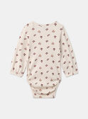 Body canelado com estampado floral LAPHILIPA / 24H1BFR2BOD001