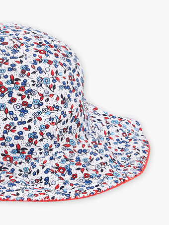 Chapéu anti-UV com estampado florido menina CLIGAETTE / 22E4PFO1CHA001