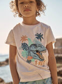 T-shirt com padrão de dinossauro FLUREXAGE / 23E3PGQ1TMCA006