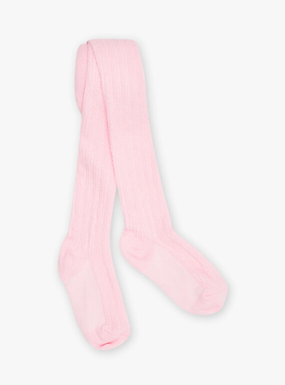 Collants em ponto fantasia rosa FRIZETTE 2 / 23E4PFJ3COL301
