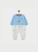 Babygro veludo azul REMY / 19E5BG75GRE213