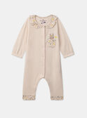 Babygrow em tubique leve MEANAIS / 25E5BFF6GRE413