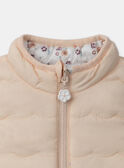 Casaco acolchoado floral sem mangas reversível MABLANCHE / 25E1BF71D3EE403