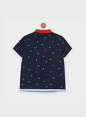 Polo azul RIFOAGE / 19E3PGE1POLC214