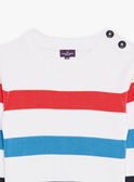 Camisola com estampado às riscas FOMATELAGE / 23E3PGC1PUL000