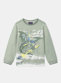 T-shirt Verde Dragão LADTOURAGE / 24H3PGQ2TML629