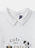 Polo com estampa de cães  LAOLIAM / 24H1BGQ1POL001