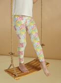 Leggings cru com estampado florido menina CEFLOETTE 3 / 22E4PFU3CAL811