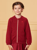 Red CARDIGAN LIRETTE 1 / 24H2PF91CARD307